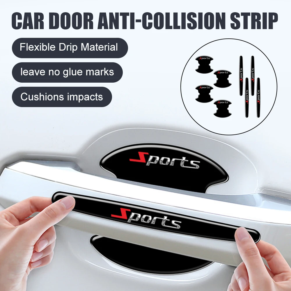 8Pcs Car Door Handle Bowl Anti-collision Strip Universal Waterproof Car Door Scratch Protective Stickers
8Pcs Car Door Handle Bowl Anti-collision Strip Universal Waterproof Car Door Scratch Protective Stickers