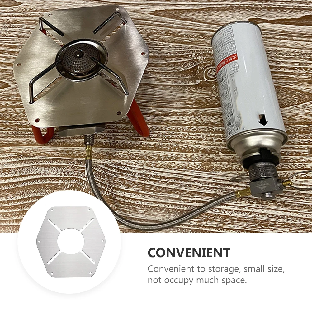 Stainless Steel Outdoor Stove Insulation Board Plate for Outdoor Stove Insulation Heat Shield Durable Barbecue 
Stainless Steel Outdoor Stove Insulation Board Plate for Outdoor Stove Insulation Heat Shield Durable Barbecue