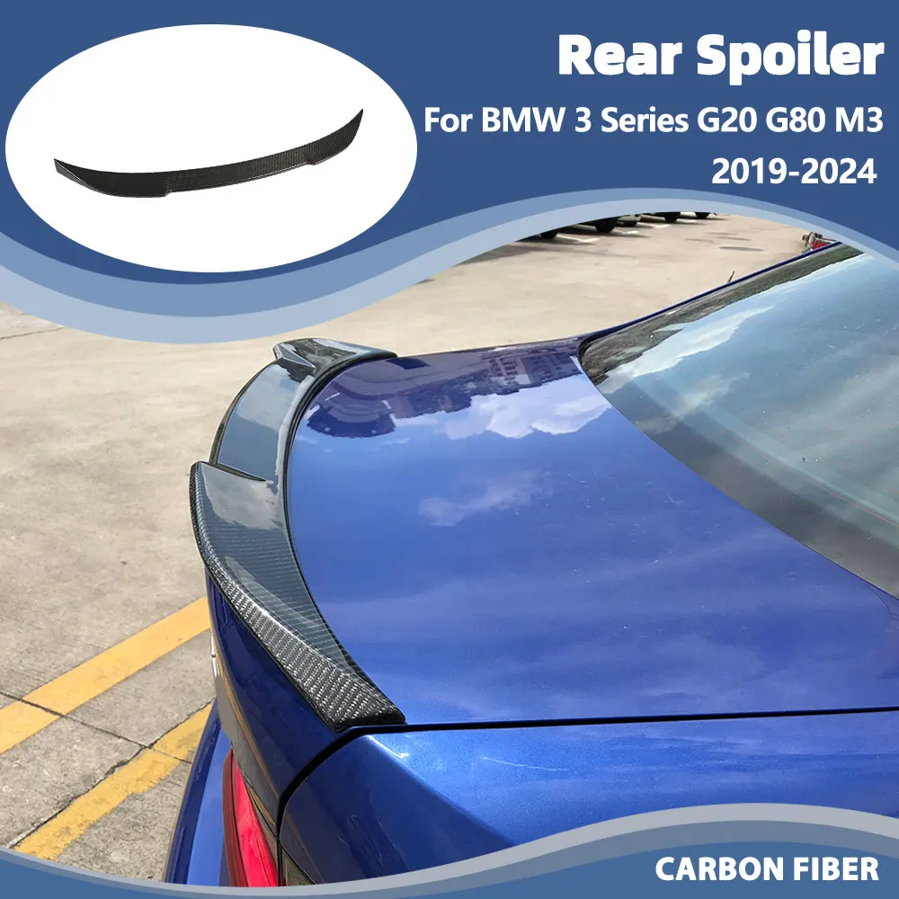 Car Trunk Racing Spoiler Wing for BMW 3 Series G20 G80 M3 320i 330i 2019-2024 Rear Wing Spoiler Lip Carbon Fiber
Car Trunk Racing Spoiler Wing for BMW 3 Series G20 G80 M3 320i 330i 2019-2024 Rear Wing Spoiler Lip Carbon Fiber