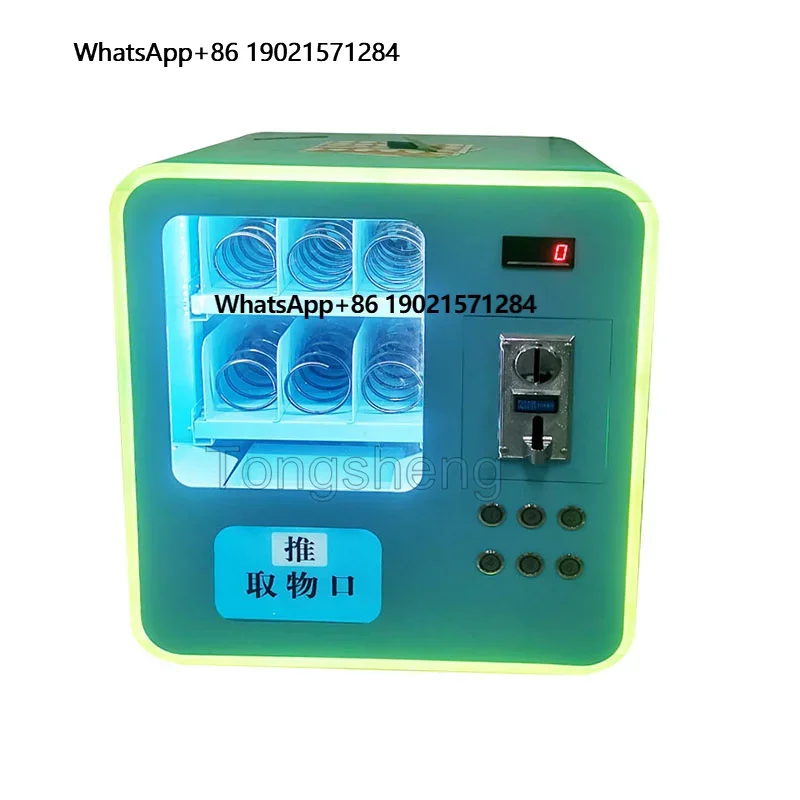 MINI Vending Machine 24hours Bill and Coin Acceptor Token Automatic Mini Small Vending Machine
MINI Vending Machine 24hours Bill and Coin Acceptor Token Automatic Mini Small Vending Machine