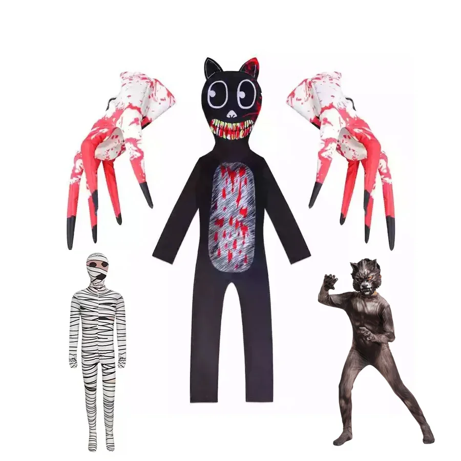 Halloween Costumes for Kids Siren Head Cosplay Bodysuit Boys Girls Anime Black Cat Character Fancy Dress Carnival Party Clothing
Halloween Costumes for Kids Siren Head Cosplay Bodysuit Boys Girls Anime Black Cat Character Fancy Dress Carnival Party Clothing