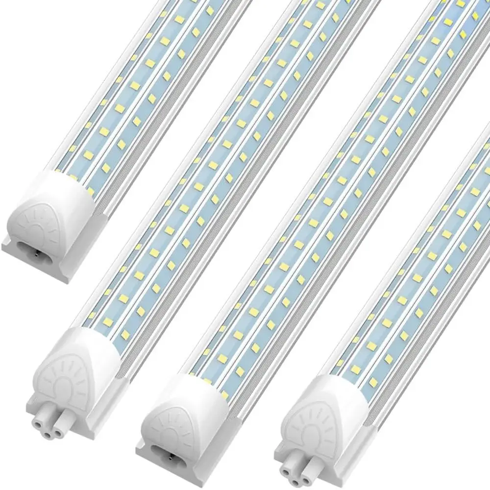 4-Pack 90W 11700LM 6000K D-Shape LED T8 Tube Lights, 300° Beam Angle, Ideal for Workshops, Garages, and Warehouses.
4-Pack 90W 11700LM 6000K D-Shape LED T8 Tube Lights, 300° Beam Angle, Ideal for Workshops, Garages, and Warehouses.