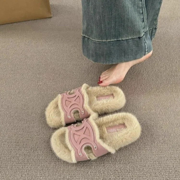 New Autumn Women Casual Fashion Solid Color Plush Comfortable Cotton Slippers Zapatos De Mujer Luxury Sandals Designer Sandals
New Autumn Women Casual Fashion Solid Color Plush Comfortable Cotton Slippers Zapatos De Mujer Luxury Sandals Designer Sandals