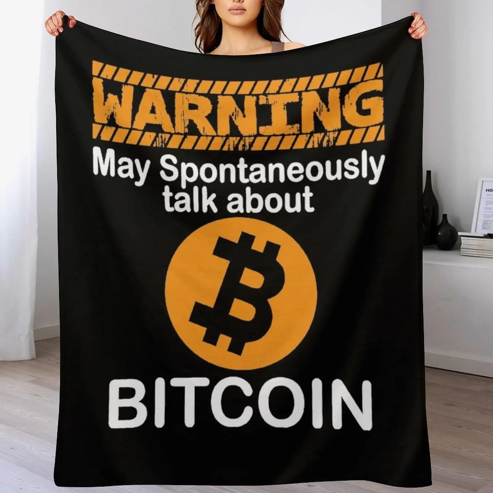 Warning May Spontaneously Talk About Bitcoin T-Shirt Throw Blanket anime Large Bed linens Blankets
Warning May Spontaneously Talk About Bitcoin T-Shirt Throw Blanket anime Large Bed linens Blankets