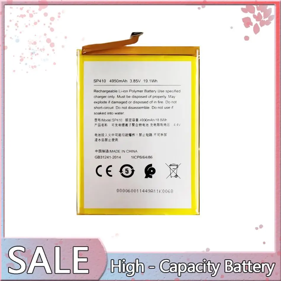 Long-Lasting Performance Mobile Phone Battery For Nokia C20 Plus SP410 TA-1388 4950mAh High-Capacity
Long-Lasting Performance Mobile Phone Battery For Nokia C20 Plus SP410 TA-1388 4950mAh High-Capacity