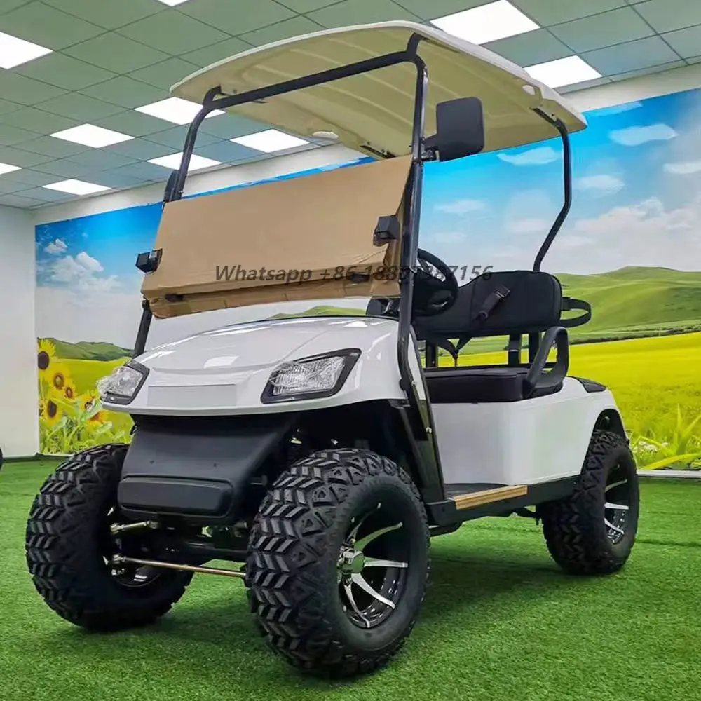 KAVRED Hot in USA Best Electric Golf Push Cart 2 Seater People Buggy 4 Wheel Sightseeing 30Km/h 90km
KAVRED Hot in USA Best Electric Golf Push Cart 2 Seater People Buggy 4 Wheel Sightseeing 30Km/h 90km
