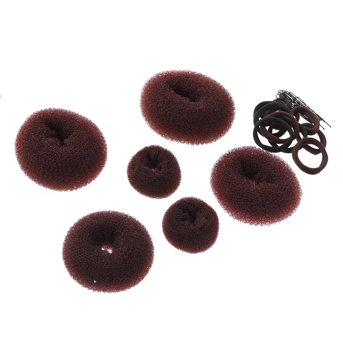 Sponge Bun Maker Set U-shaped Clips Donut Braider Hair Styling Tool Durable Japanese Korean Accessories Straight Curly
Sponge Bun Maker Set U-shaped Clips Donut Braider Hair Styling Tool Durable Japanese Korean Accessories Straight Curly
