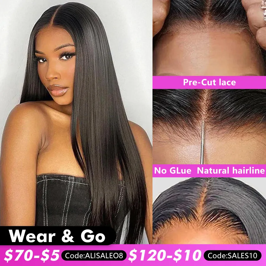 Glueless Wig Human Hair Transparent Pre Cut Pre Plucked Straight 4*4 Lace Front Wigs Ready To Go Wear
Glueless Wig Human Hair Transparent Pre Cut Pre Plucked Straight 4*4 Lace Front Wigs Ready To Go Wear