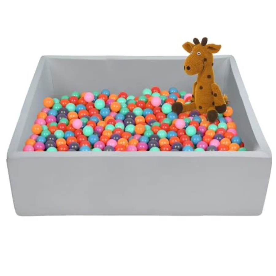 Extra Large Ball Pit for Toddlers and,Memory Foam Construction, Blue, Ultra-Soft Impact Absorption and Easy Assembly
Extra Large Ball Pit for Toddlers and,Memory Foam Construction, Blue, Ultra-Soft Impact Absorption and Easy Assembly