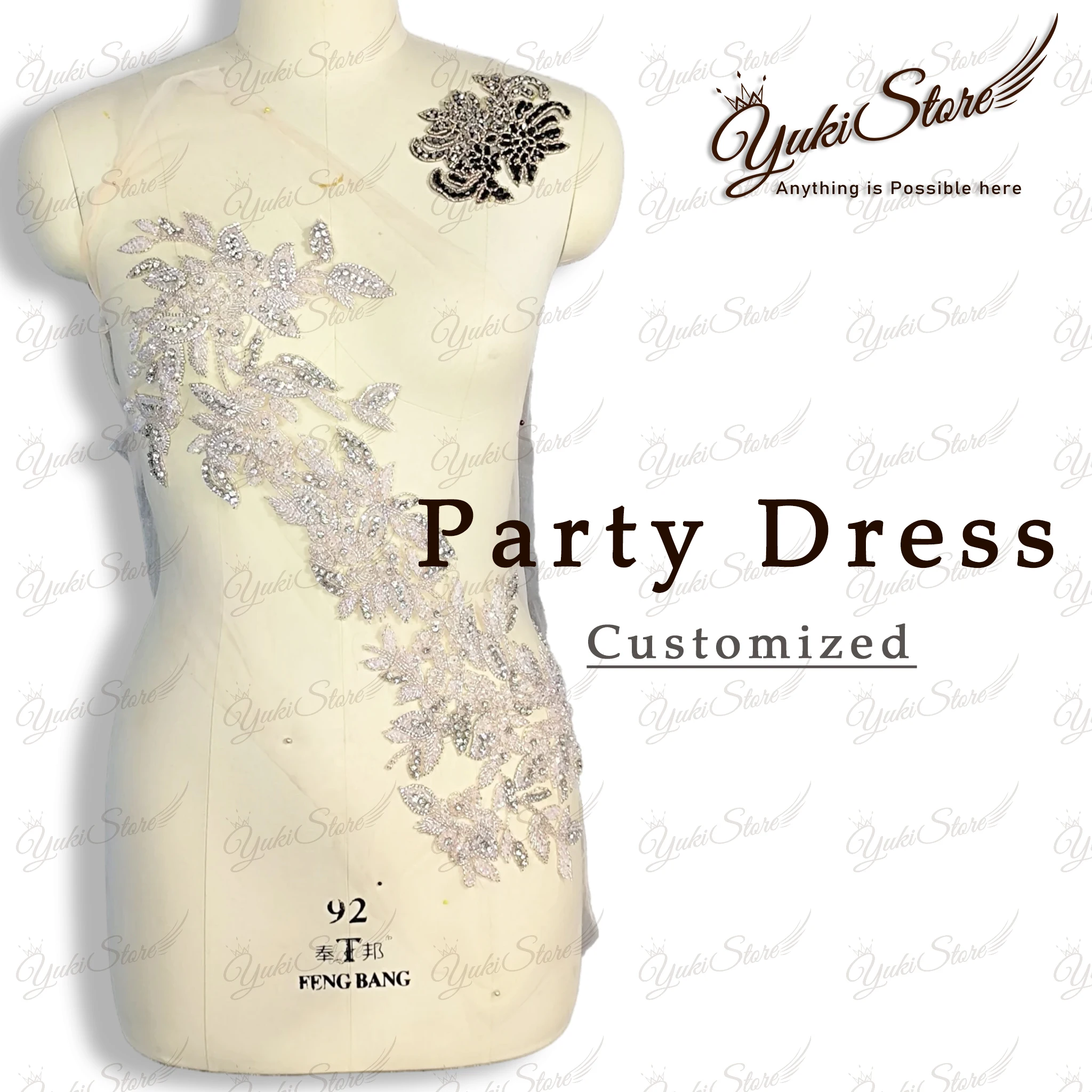 Silver Elegant Clear Crystal Stone Patches Rhinestone Crystal Pearls for Wedding Dresses DIY Decorative Garments JY032
Silver Elegant Clear Crystal Stone Patches Rhinestone Crystal Pearls for Wedding Dresses DIY Decorative Garments JY032