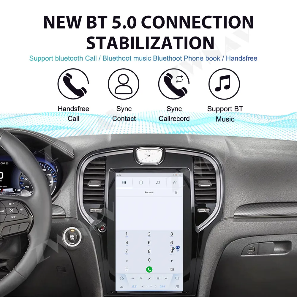 Car Accessories Radio For Chrysler 300c 2013-2019 Android Auto GPS Navigation Multimedia Stereo Receiver Head Unit Offline Maps
Car Accessories Radio For Chrysler 300c 2013-2019 Android Auto GPS Navigation Multimedia Stereo Receiver Head Unit Offline Maps