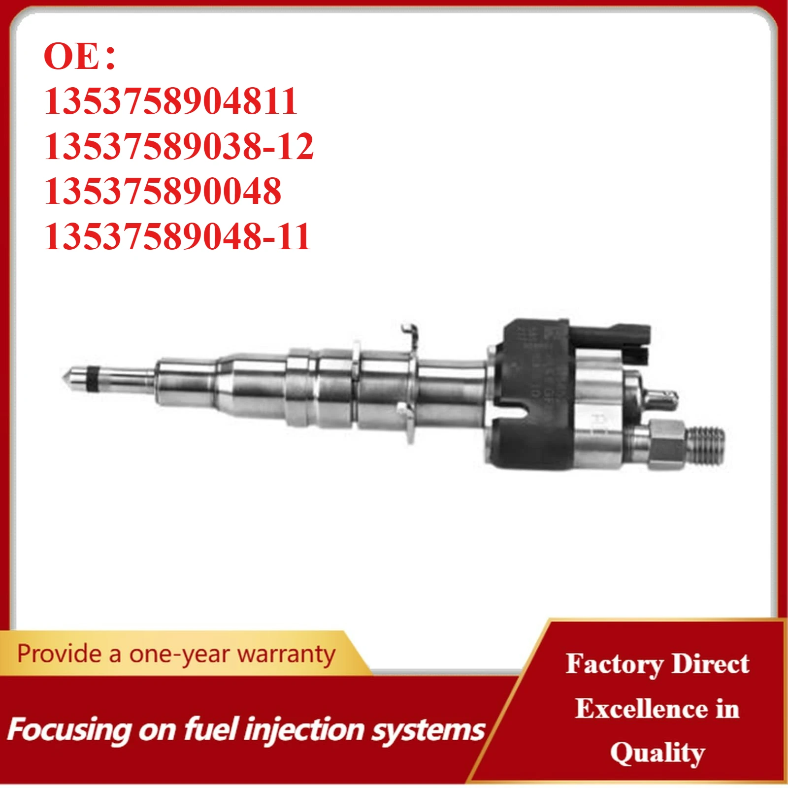 Factory Direct Sales 1353758904811 13537589038-12 135375890048 13537589048-11 Fuel Injector
Factory Direct Sales 1353758904811 13537589038-12 135375890048 13537589048-11 Fuel Injector