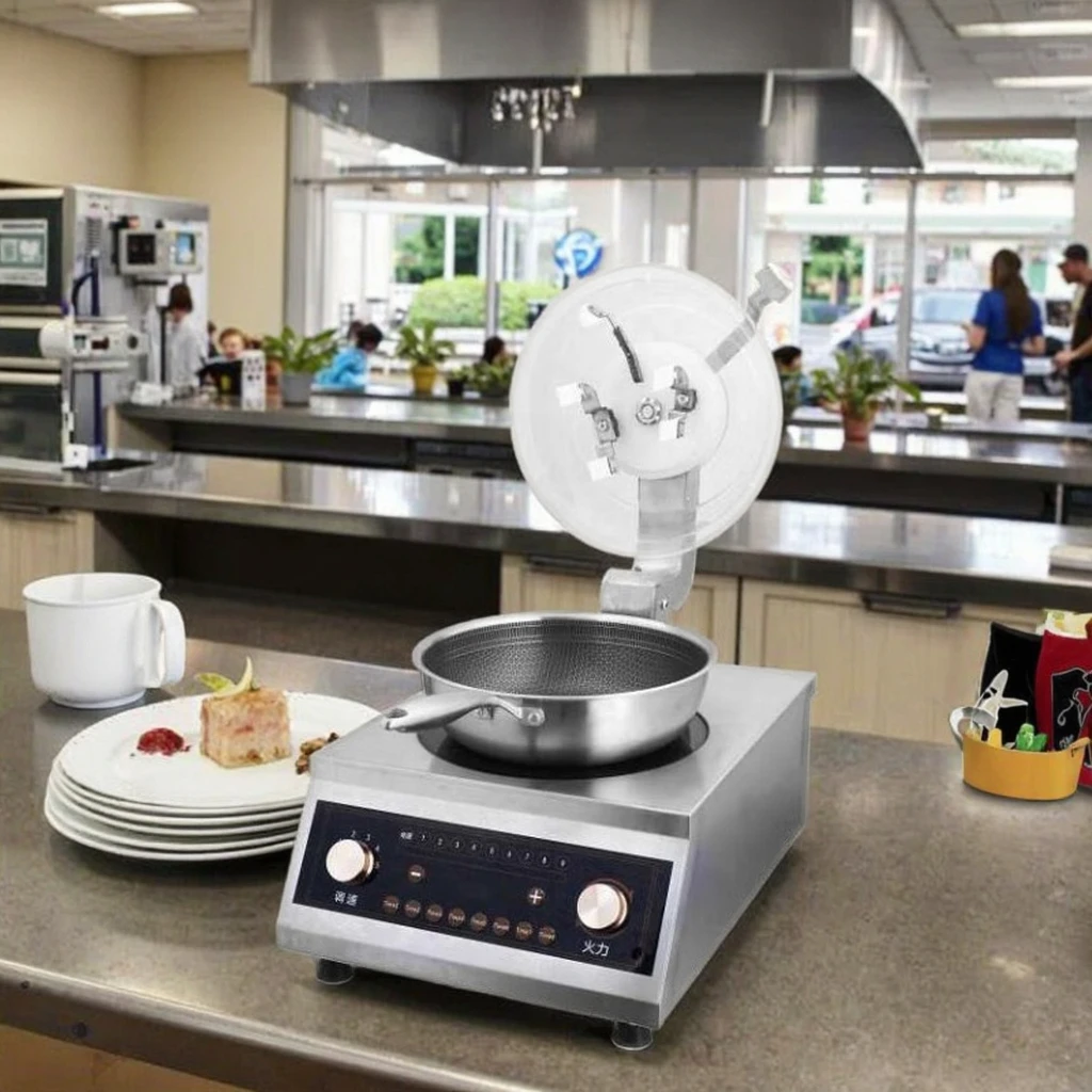 Restaurant Hotel Canteen Electric Induction Cooking Automatic Stir Fry Rice Frying Machine
Restaurant Hotel Canteen Electric Induction Cooking Automatic Stir Fry Rice Frying Machine