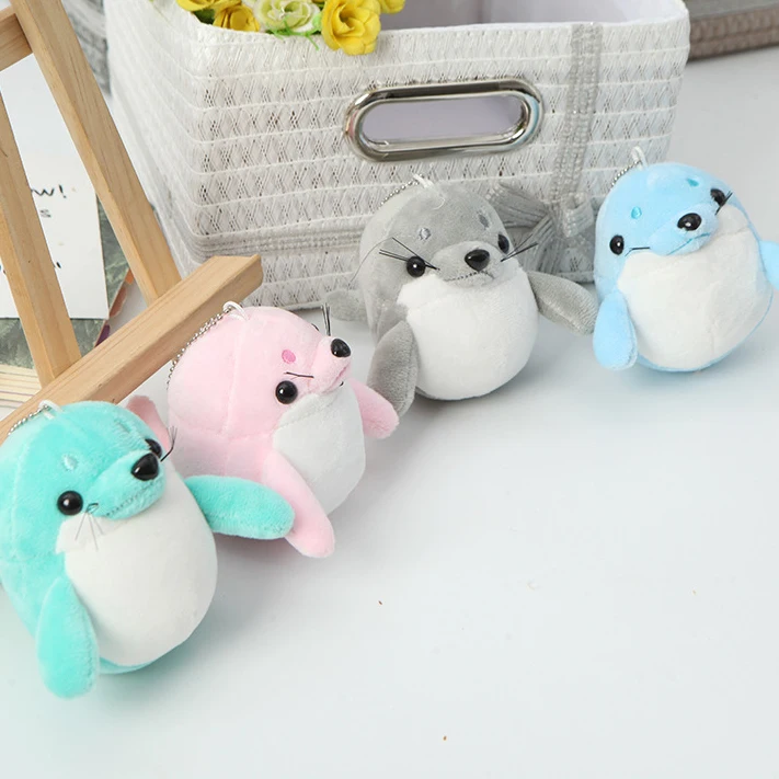Cute Cartoon Seal Soft Plush Toy Kawaii Animal Fur Seal Pendant Exquisite Keychain Girl Bag Jewelry Schoolbag Pendant Gift
Cute Cartoon Seal Soft Plush Toy Kawaii Animal Fur Seal Pendant Exquisite Keychain Girl Bag Jewelry Schoolbag Pendant Gift