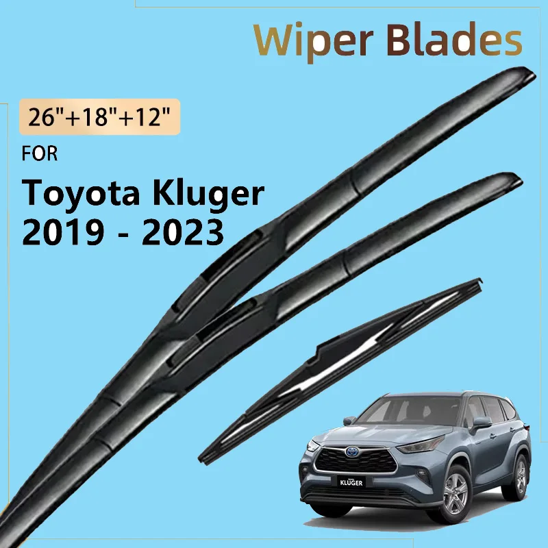 Car Front Rear Wiper Blades For Toyota Highlander Kluger XU70 70 2019 - 2023 2022 2021 2020 Windshield Windscreen Window Brushes
Car Front Rear Wiper Blades For Toyota Highlander Kluger XU70 70 2019 - 2023 2022 2021 2020 Windshield Windscreen Window Brushes