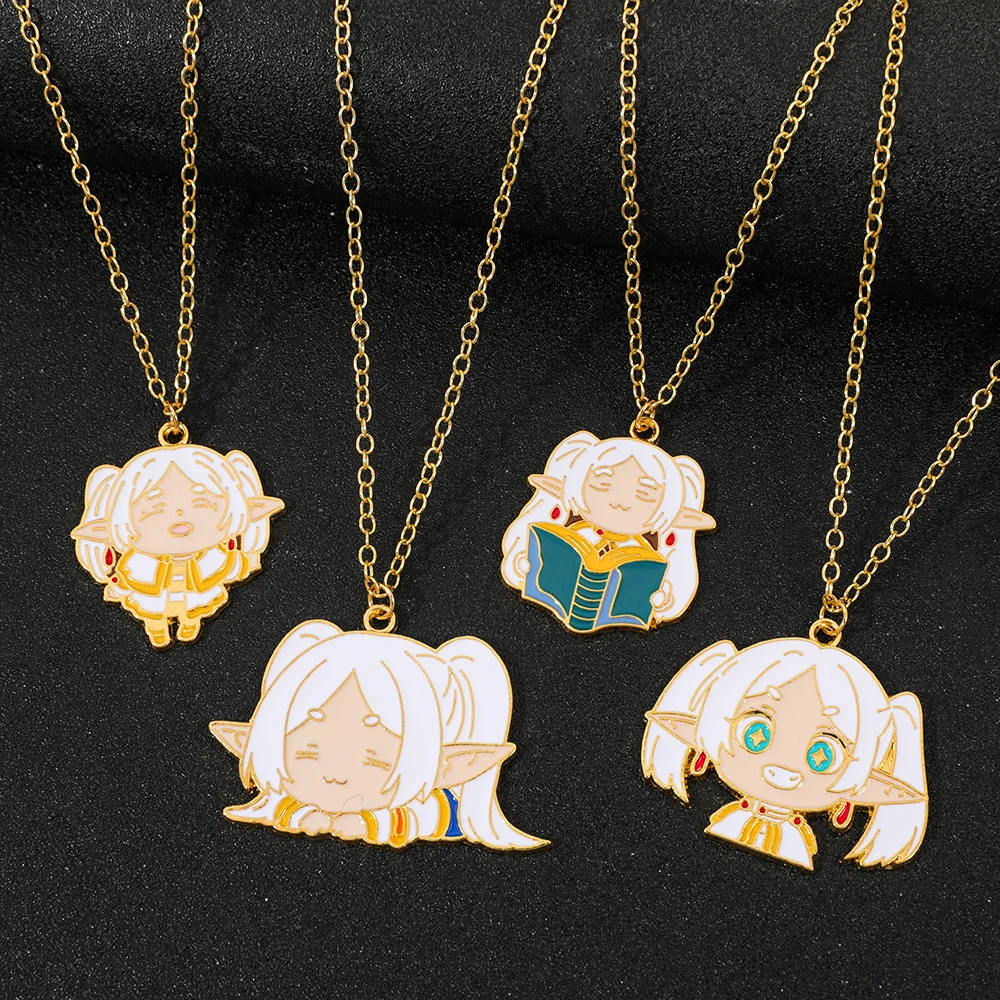 4pcs/set Anime Frieren: Beyond Journey's End Pendant Necklace
4pcs/set Anime Frieren: Beyond Journey's End Pendant Necklace