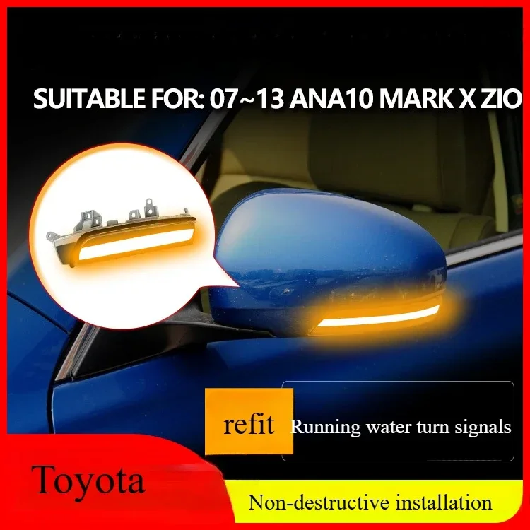 Для зеркала заднего вида Toyota ANA10, модифицированные ходовые огни, поворотники, дневные ходовые огни, сенсорный синий
Для зеркала заднего вида Toyota ANA10, модифицированные ходовые огни, поворотники, дневные ходовые огни, сенсорный синий