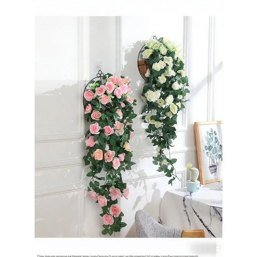 Artificial Rose Vine Fake Flower Vine Wall Hanging Living Room Spider Plant Wall Decoration Wedding Ceiling Silk Flower
Artificial Rose Vine Fake Flower Vine Wall Hanging Living Room Spider Plant Wall Decoration Wedding Ceiling Silk Flower