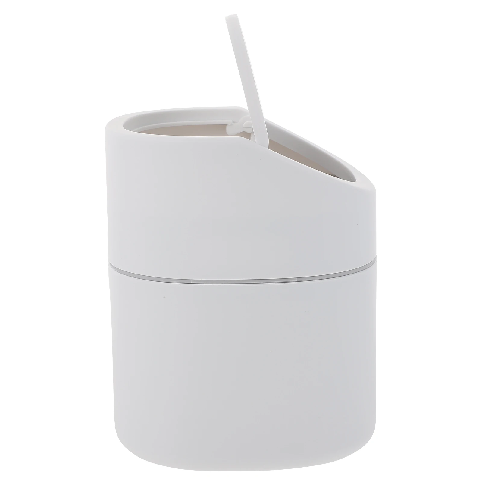 1pc Flip Lid Can Mini Desktop Garbage Bin Household Waste Container Compact Storage Box For Office Home Desktop Storage Case Use 
1pc Flip Lid Can Mini Desktop Garbage Bin Household Waste Container Compact Storage Box For Office Home Desktop Storage Case Use