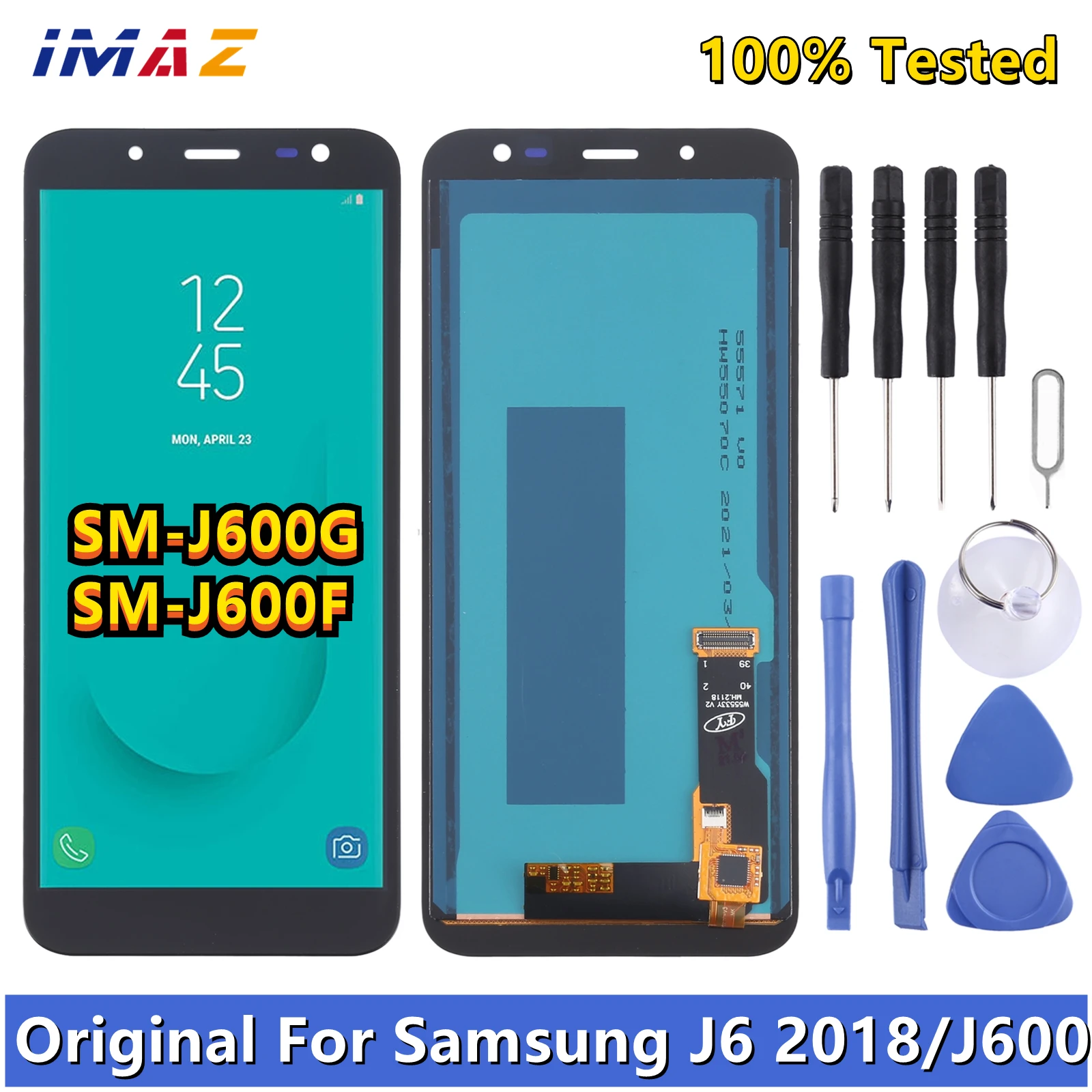 Высококачественный ЖК-дисплей Super AMOLED 5,6 дюйма для Samsung Galaxy J6 2018 J600F J600 дисплей с сенсорным экраном в сборе запасные части
Высококачественный ЖК-дисплей Super AMOLED 5,6 дюйма для Samsung Galaxy J6 2018 J600F J600 дисплей с сенсорным экраном в сборе запасные части