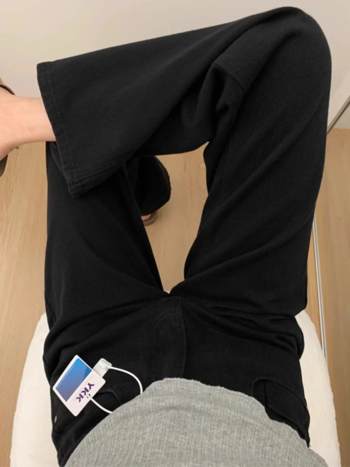 Black Fleece Lined Skinny Jeans Women's Winter plus Size Slim Straight Loose Narrow Version 2026 New Wide Leg Pants
Black Fleece Lined Skinny Jeans Women's Winter plus Size Slim Straight Loose Narrow Version 2026 New Wide Leg Pants