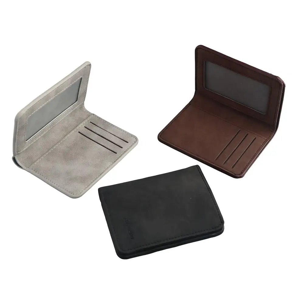 Fashion PU Leather Mini Money Bag Bank Credit Card Bag ID Card cover Business Card Holder Short Wallet Coin Purse Men Wallet
Fashion PU Leather Mini Money Bag Bank Credit Card Bag ID Card cover Business Card Holder Short Wallet Coin Purse Men Wallet