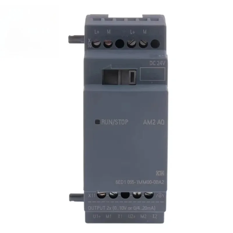 New Original 6ED1055-1MM00-0BA2 I/O Module LOGO! Series for LOGO! 8. Logo 8.2 Analog Output
New Original 6ED1055-1MM00-0BA2 I/O Module LOGO! Series for LOGO! 8. Logo 8.2 Analog Output