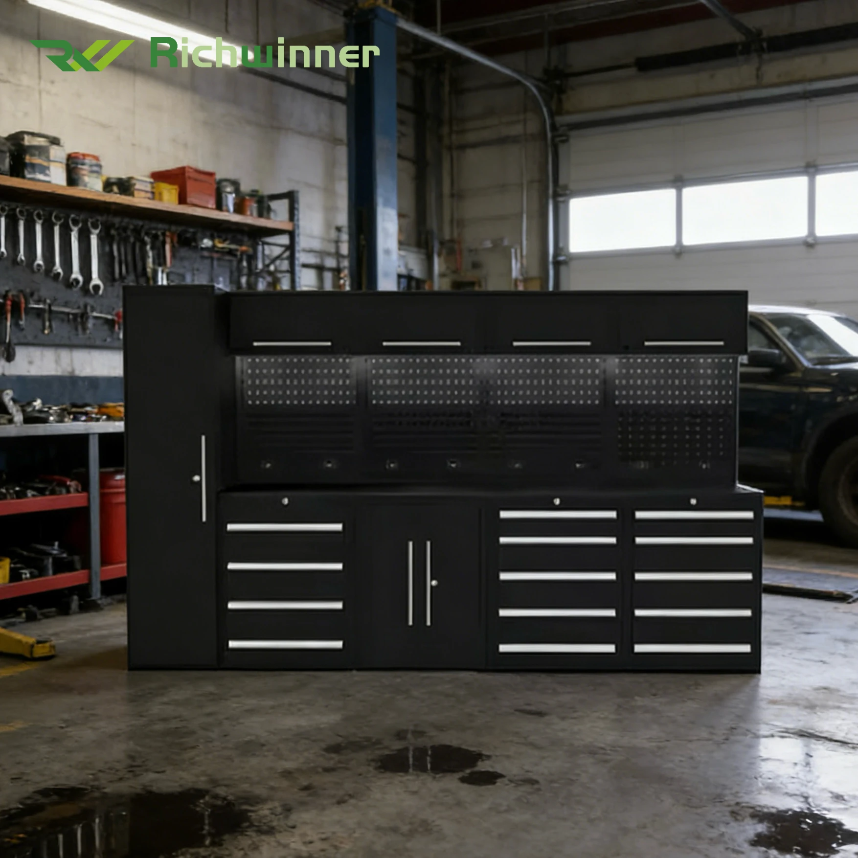 Premium Quality Heavy Duty Wall Cabinet Set Ideal for Garage Factory and Industrial Settings to Organize Mechanic Tools Pro
Premium Quality Heavy Duty Wall Cabinet Set Ideal for Garage Factory and Industrial Settings to Organize Mechanic Tools Pro