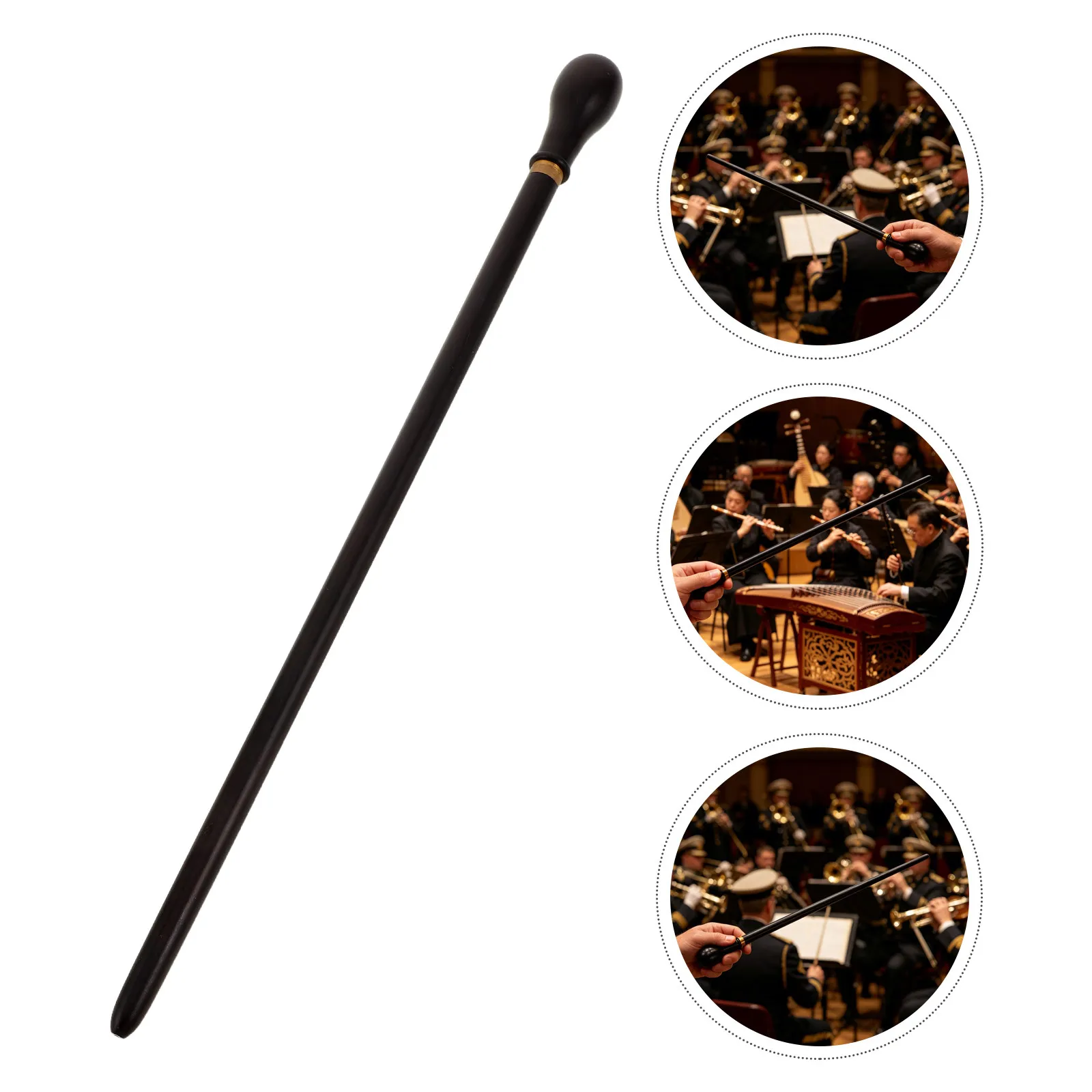 Music Conducting Baton 15 Ebony Wood Handle Classic Balanced Orchestra Conductor Baton Nonslip Grip for Symphony Choir Concert
Music Conducting Baton 15 Ebony Wood Handle Classic Balanced Orchestra Conductor Baton Nonslip Grip for Symphony Choir Concert