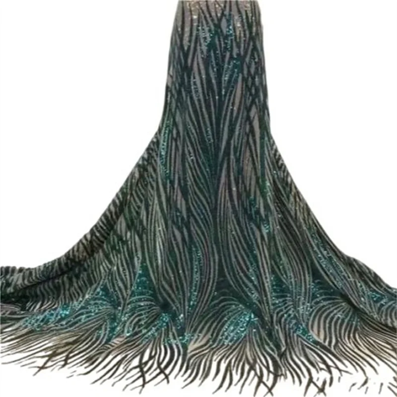 African Sequins Green Groom Lace Fabric High Quality French Tulle Lace Fabric Green Embroidery Nigerian Lace Fabrics Material
African Sequins Green Groom Lace Fabric High Quality French Tulle Lace Fabric Green Embroidery Nigerian Lace Fabrics Material