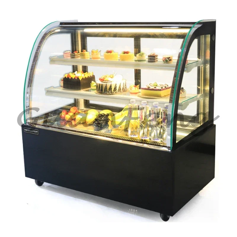 Cake Refrigerated Cabinet Keep Fresh Commercial Bread/Fruit/Dessert Display for 110V 220V Electric Food Cold Storage Case
Cake Refrigerated Cabinet Keep Fresh Commercial Bread/Fruit/Dessert Display for 110V 220V Electric Food Cold Storage Case