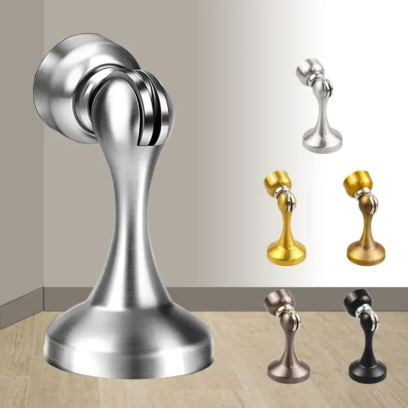 Stainless Steel Thickened Non Perforated Strong Magnetic Household Bedroom Floor Suction Silent Anti-collision Door Stopper
Stainless Steel Thickened Non Perforated Strong Magnetic Household Bedroom Floor Suction Silent Anti-collision Door Stopper