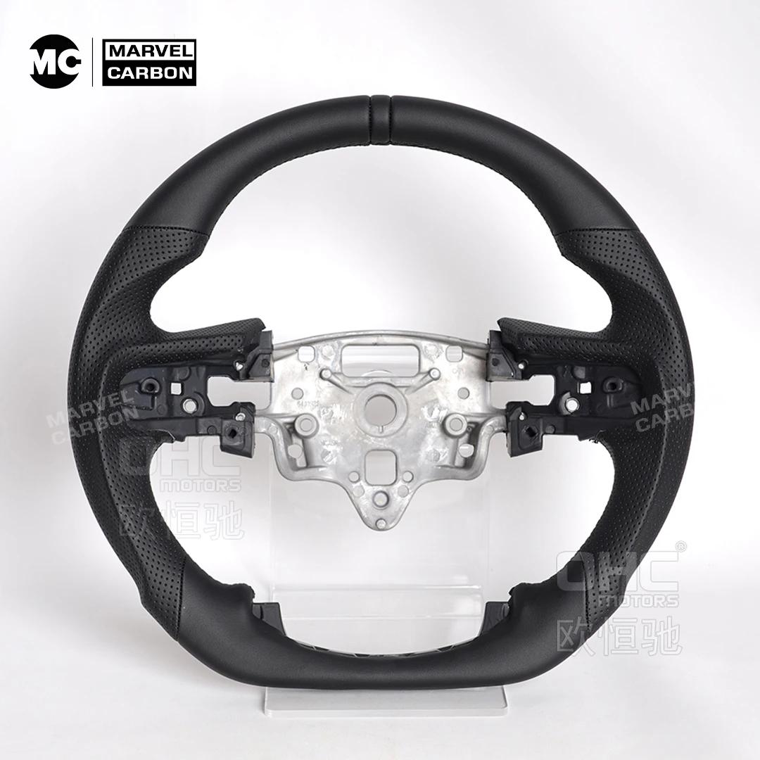 Customized perforated leather steering wheel For Chevrolet Silverado 2019-2024 Full leather steering wheel
Customized perforated leather steering wheel For Chevrolet Silverado 2019-2024 Full leather steering wheel