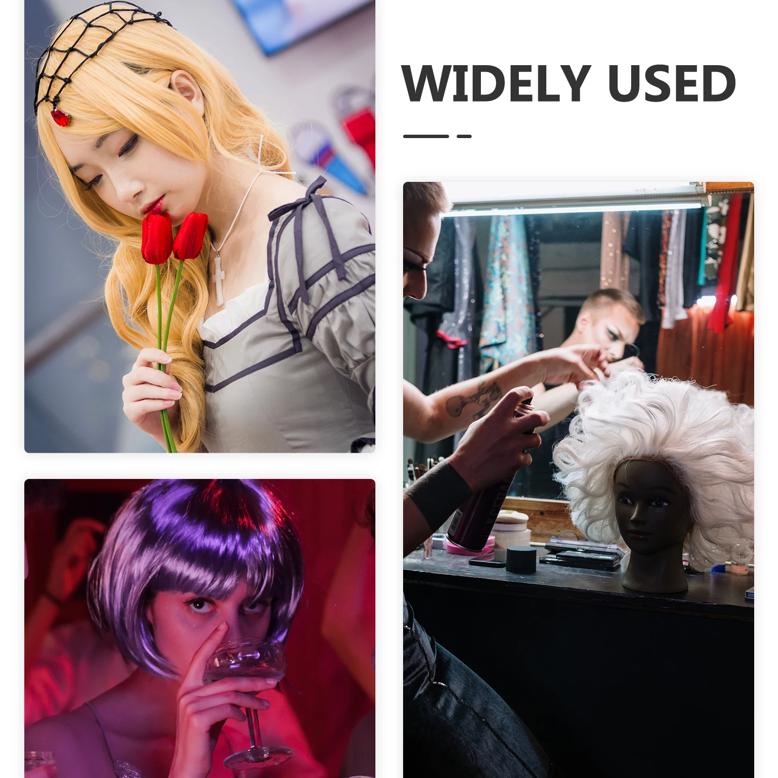 Adjustable Grip Band Elastic Bands for Wigs Reusable Soft Fixing Strap Double-sided Fleece Edges Non-slip Secure
Adjustable Grip Band Elastic Bands for Wigs Reusable Soft Fixing Strap Double-sided Fleece Edges Non-slip Secure