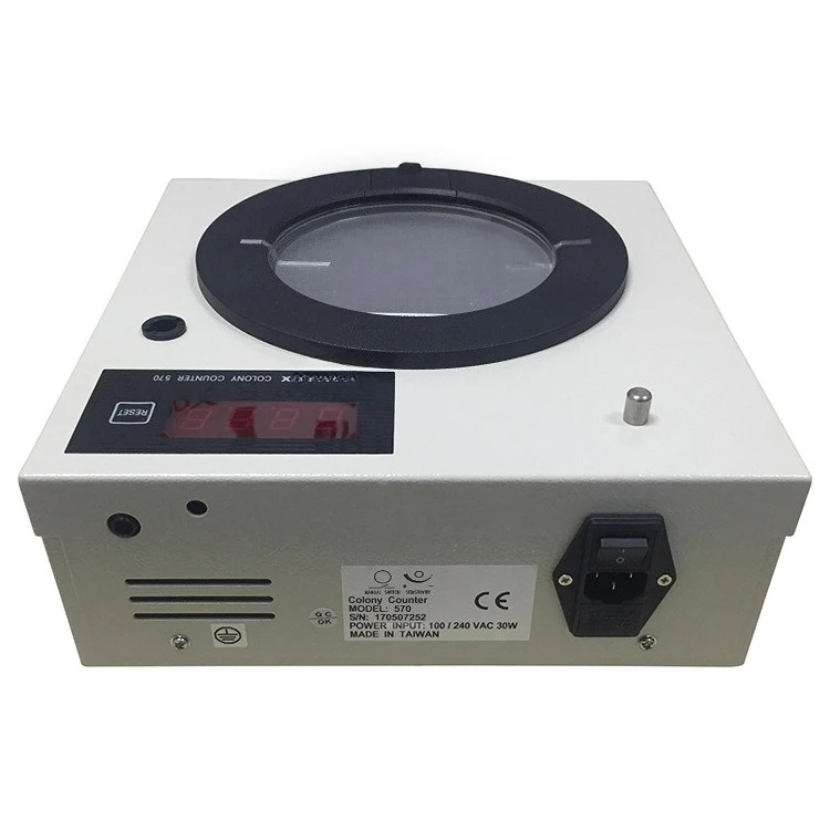 CC-570 Laboratory Colony Counter Bacterial Quantity Detection Instrument Total Colony Detector
CC-570 Laboratory Colony Counter Bacterial Quantity Detection Instrument Total Colony Detector