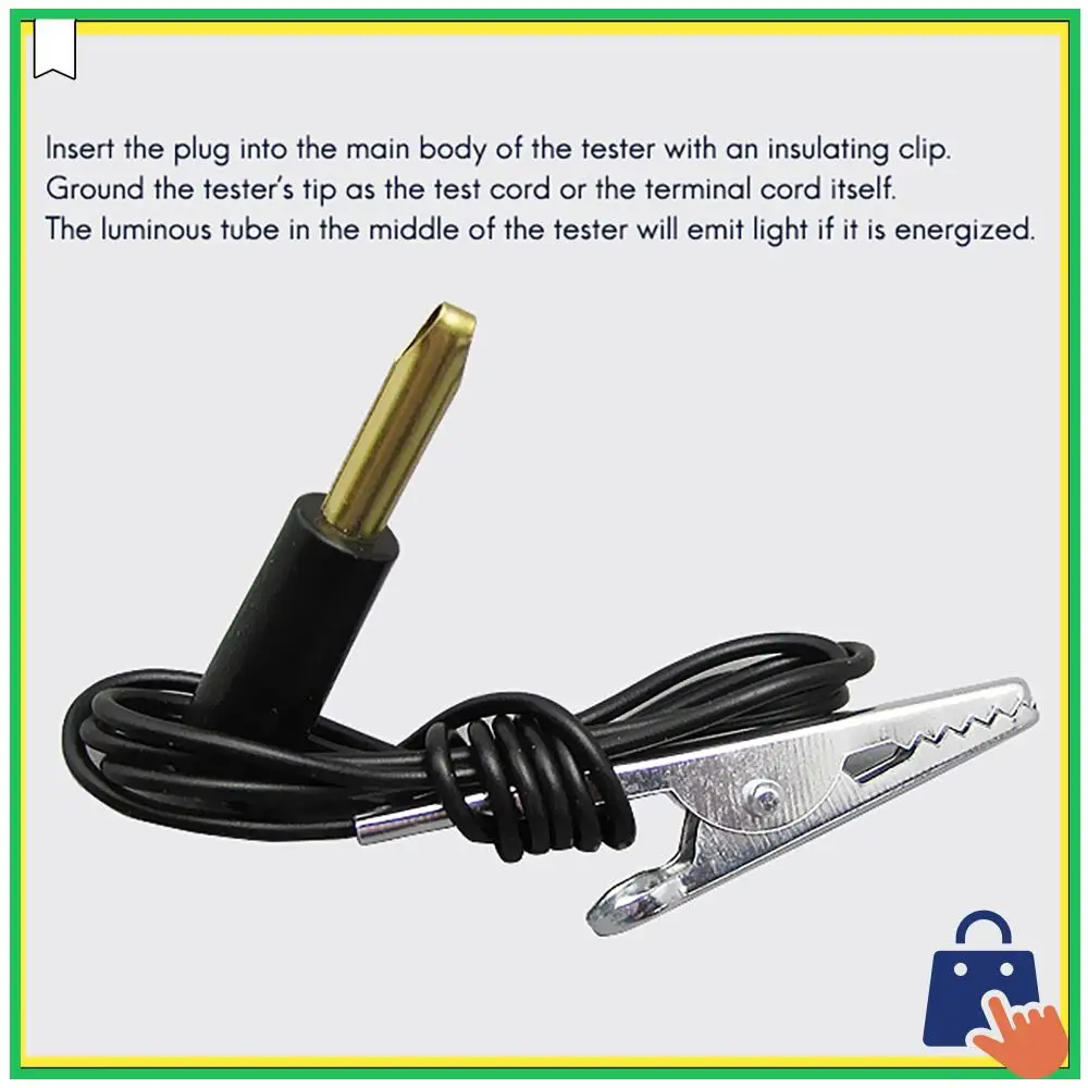 Advanced 6V 12V 24V DC Probe Light System Test Probe Lamp Auto Car Light Circuit Tester Lamp Voltage Test Pen Detector
Advanced 6V 12V 24V DC Probe Light System Test Probe Lamp Auto Car Light Circuit Tester Lamp Voltage Test Pen Detector