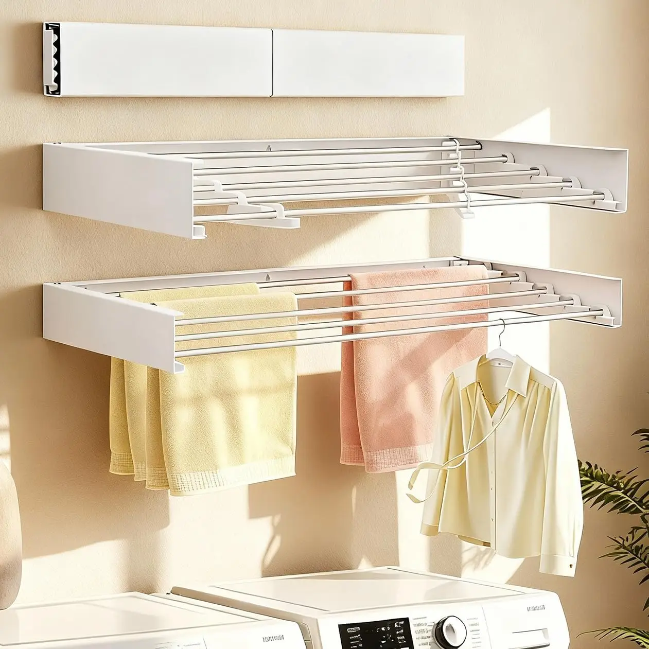 Wall Mounted Foldable Drying Rack 31.5 Inch Heavy Duty Space Saving Laundry Rack Rust Resistant For Apartment Bathroom
Wall Mounted Foldable Drying Rack 31.5 Inch Heavy Duty Space Saving Laundry Rack Rust Resistant For Apartment Bathroom