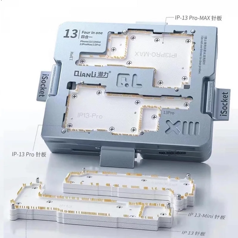 Приспособление Qianli Toolplus iSocket 3 в 1 XSM 11PM 4 в 1 12PM тестер для iPhone X XS 11 12 13 Pro Max двойная плата тестирование функции
Приспособление Qianli Toolplus iSocket 3 в 1 XSM 11PM 4 в 1 12PM тестер для iPhone X XS 11 12 13 Pro Max двойная плата тестирование функции