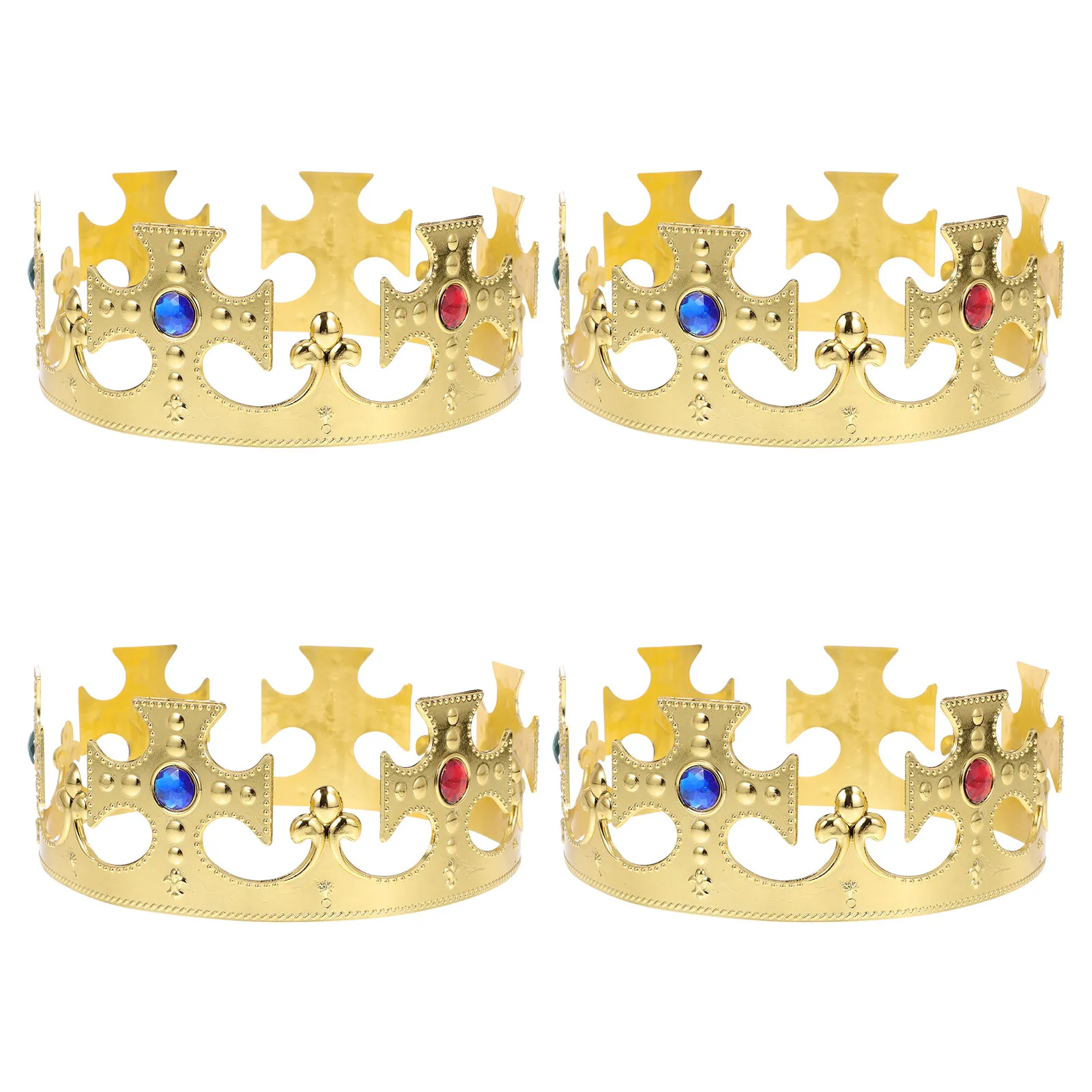 4Pcs Prince Crown Costume Prop Stylish Classical Headdress for Daily Wear Party Decor Stage Show Birthday Celebration Kings
4Pcs Prince Crown Costume Prop Stylish Classical Headdress for Daily Wear Party Decor Stage Show Birthday Celebration Kings