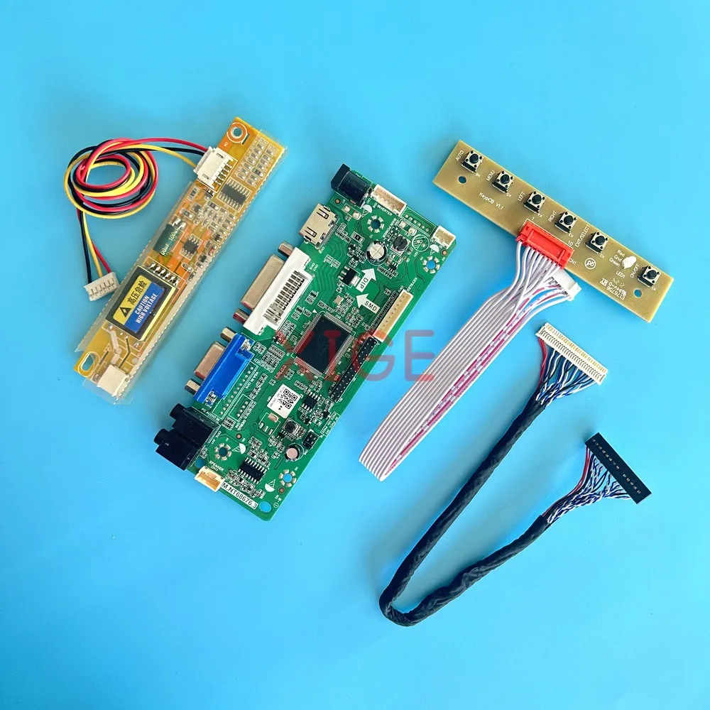 For LTN150U4 LQ150U1LW13 LQ150U1LW22 Driver Controller Board 30Pin LVDS 1CCFL Kit DIY 1600*1200 Monitor VGA DVI HDMI-Compatible
For LTN150U4 LQ150U1LW13 LQ150U1LW22 Driver Controller Board 30Pin LVDS 1CCFL Kit DIY 1600*1200 Monitor VGA DVI HDMI-Compatible