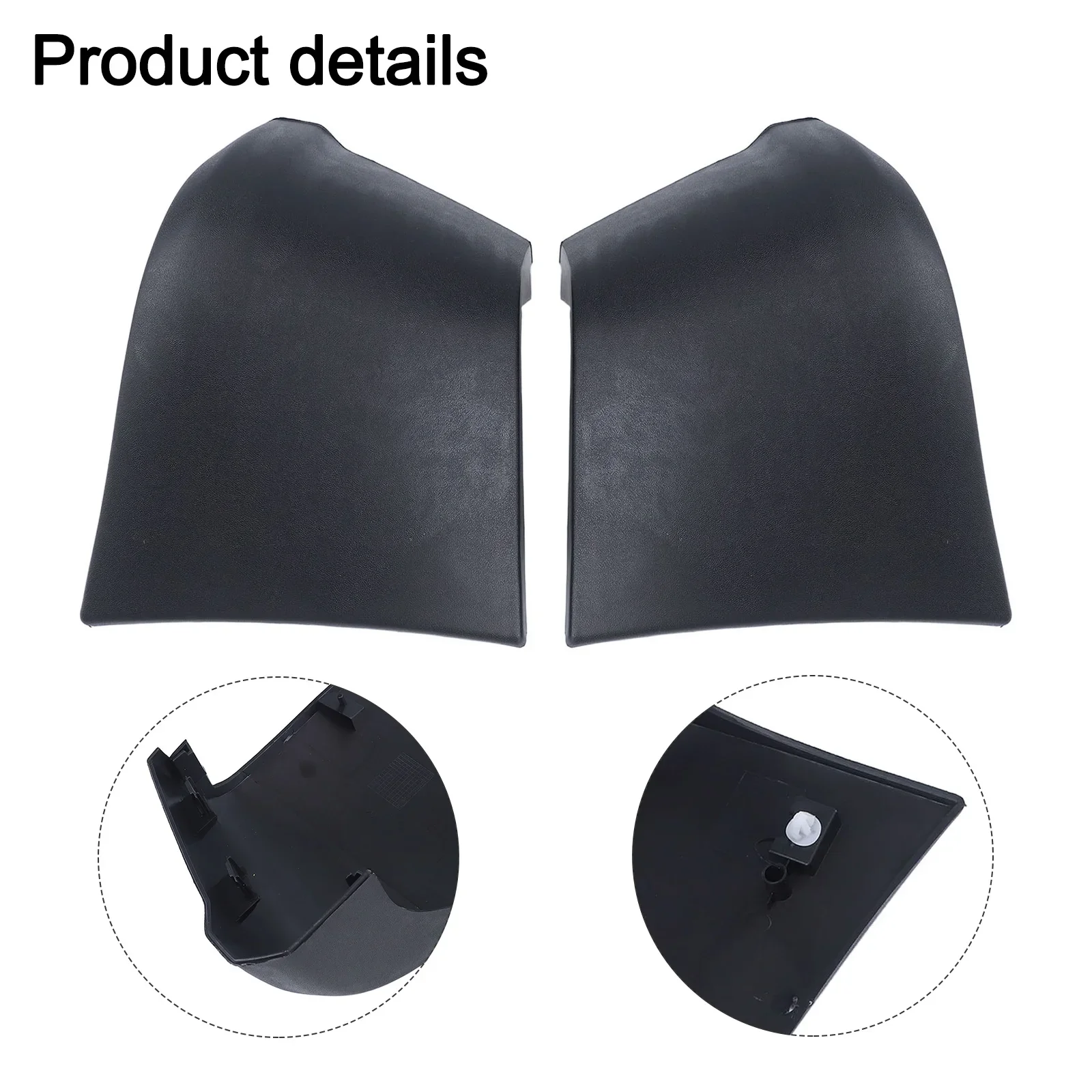 Bumper Corner End Cap Rear Bumper Cap Black Easy Installation Clips Long-lasting Protection For Vehicle Protection
Bumper Corner End Cap Rear Bumper Cap Black Easy Installation Clips Long-lasting Protection For Vehicle Protection