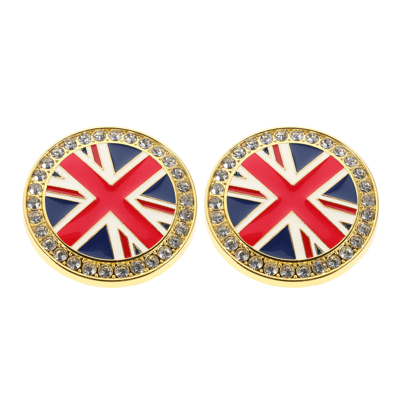2Pcs Rhinestone British Flag Car Sticker 3D Jack Decals Motorcycle Exterior Automotive Accessories
2Pcs Rhinestone British Flag Car Sticker 3D Jack Decals Motorcycle Exterior Automotive Accessories