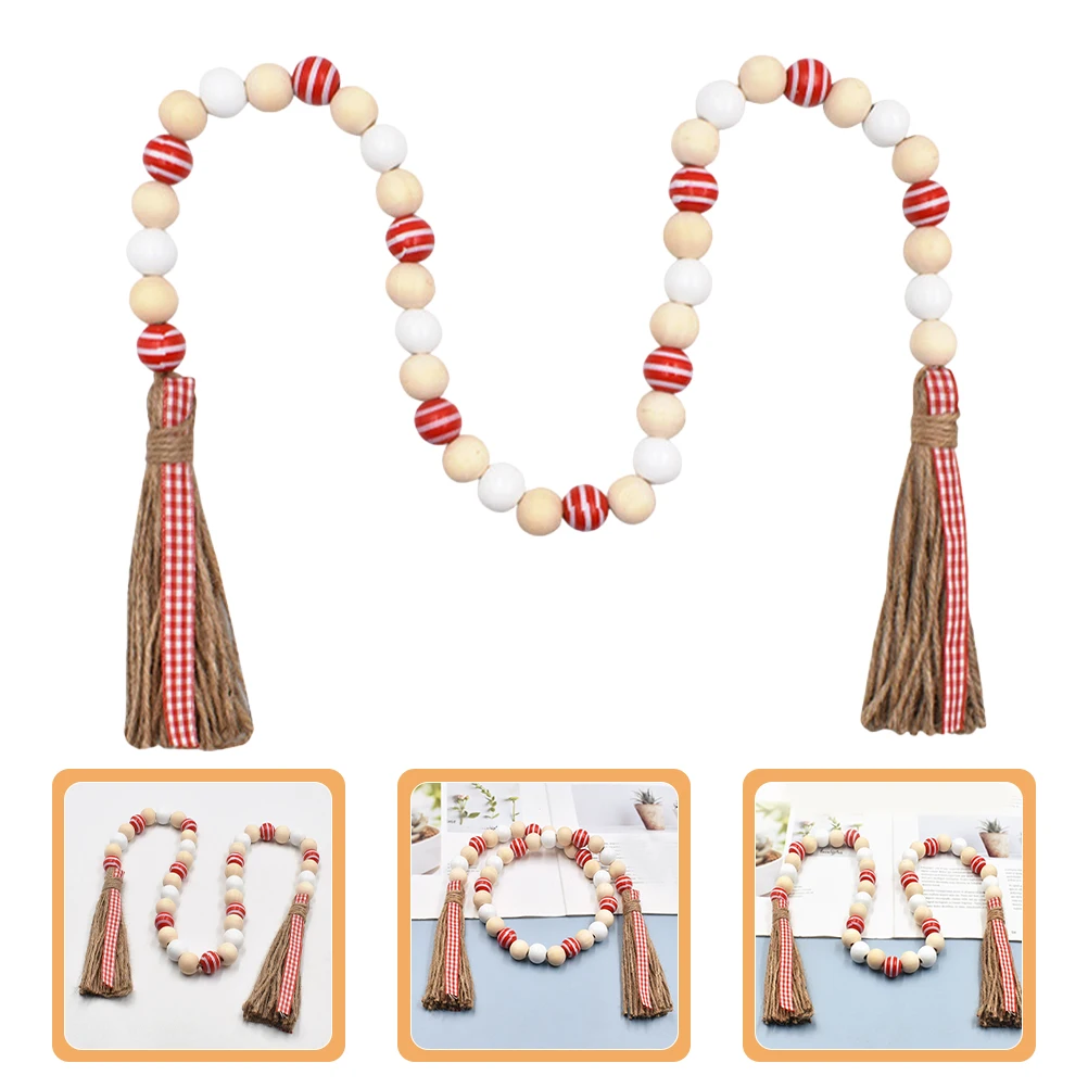 2pcs Wooden Beads Garland Hanging Ornament Rustic Tassel Decorative Craft Party Wedding Home Bar Restaurant Decoration Wood Bead
2pcs Wooden Beads Garland Hanging Ornament Rustic Tassel Decorative Craft Party Wedding Home Bar Restaurant Decoration Wood Bead