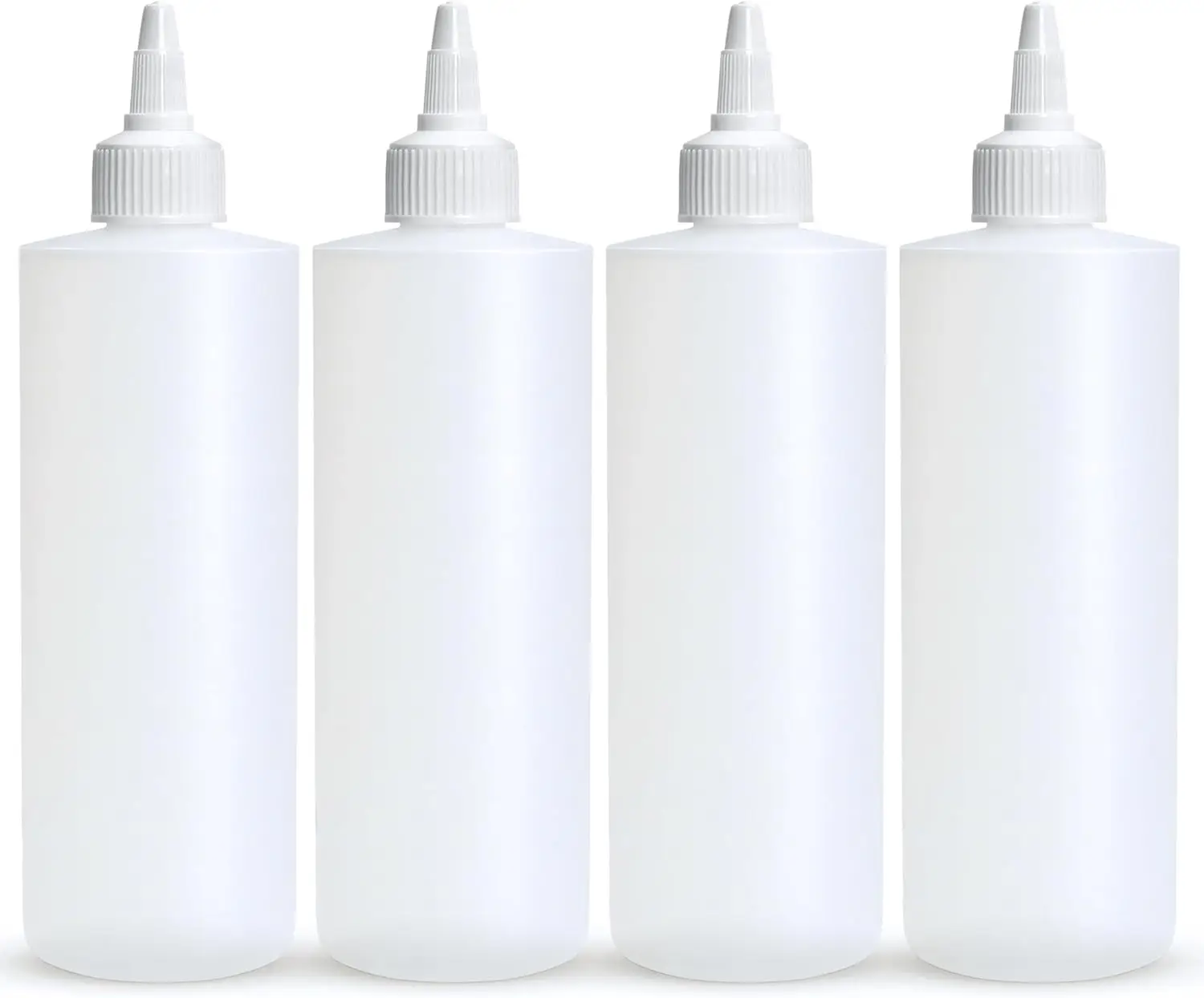 Condiment Squeeze Bottles 12 OZ, Empty Squirt Bottle with Twist Top Cap, Leak Proof for Ketchup Mustard Syrup Sauces Dressing
Condiment Squeeze Bottles 12 OZ, Empty Squirt Bottle with Twist Top Cap, Leak Proof for Ketchup Mustard Syrup Sauces Dressing