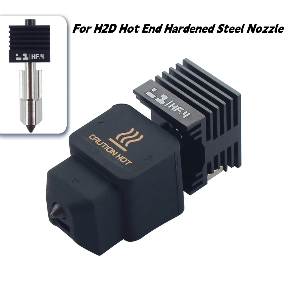 For H2D Hot End Hardened Steel Nozzle Extrusion Head Compatible with A1A1mini 3D Printer Accessories
For H2D Hot End Hardened Steel Nozzle Extrusion Head Compatible with A1A1mini 3D Printer Accessories