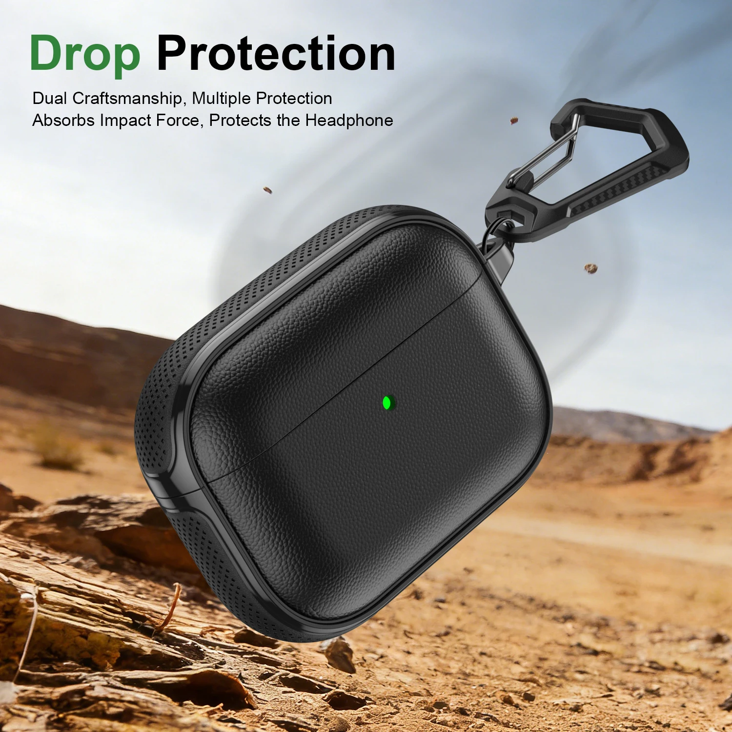 For AirPods Pro 3 Leather Premium TPU Case Accessories Skin Pattern Full Protector Cover with Keychain For AirPods 4 pro 2
For AirPods Pro 3 Leather Premium TPU Case Accessories Skin Pattern Full Protector Cover with Keychain For AirPods 4 pro 2