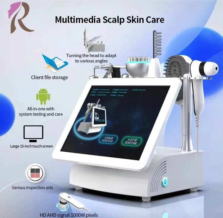 Smart Mirror Detection Scalp Care Machine Hair Loss Treatment Skin Hair Diagnosis Device
Smart Mirror Detection Scalp Care Machine Hair Loss Treatment Skin Hair Diagnosis Device