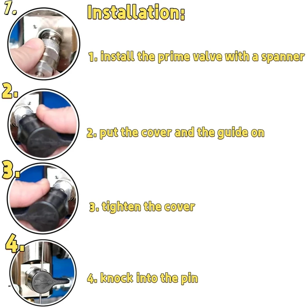 A73P 2pack 235014 Prime -Valve, Drain Valve for 210 230 390 395 490 495 595 3400 Aftermarketr Airless Paint-Sprayer
A73P 2pack 235014 Prime -Valve, Drain Valve for 210 230 390 395 490 495 595 3400 Aftermarketr Airless Paint-Sprayer