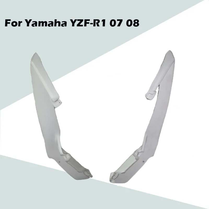 Для Yamaha YZF-R1 2007-2008: Неокрашенные верхние левая и правая боковые накладки из ABS-пластика, литые под давлением, аксессуары для мотоциклов
Для Yamaha YZF-R1 2007-2008: Неокрашенные верхние левая и правая боковые накладки из ABS-пластика, литые под давлением, аксессуары для мотоциклов