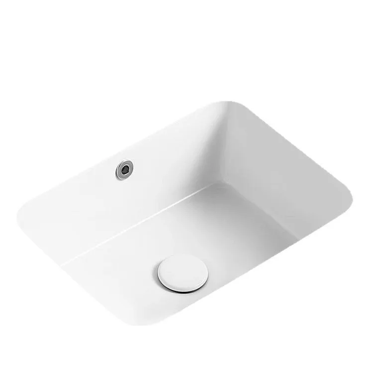 Deepened flat bottom under the table basin embedded, wash basin single basin ceramic square face pool
Deepened flat bottom under the table basin embedded, wash basin single basin ceramic square face pool